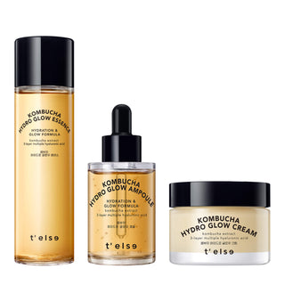 T'else 3-Step Kombucha Hydro Glow Routine