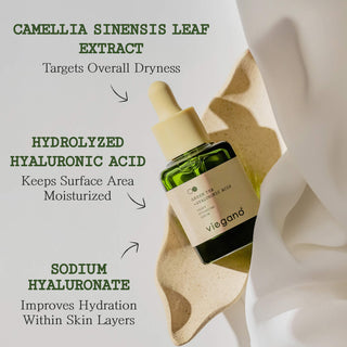 Viegano Green Tea + Hyaluronic Acid Vegan Hydrating Serum