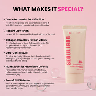 KSecret Seoul 1988 Sun: Collagen Complex 7 + Plum