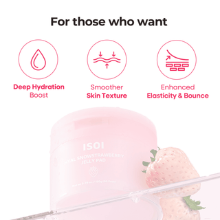 ISOI Hyal Snow Strawberry Jelly Pad