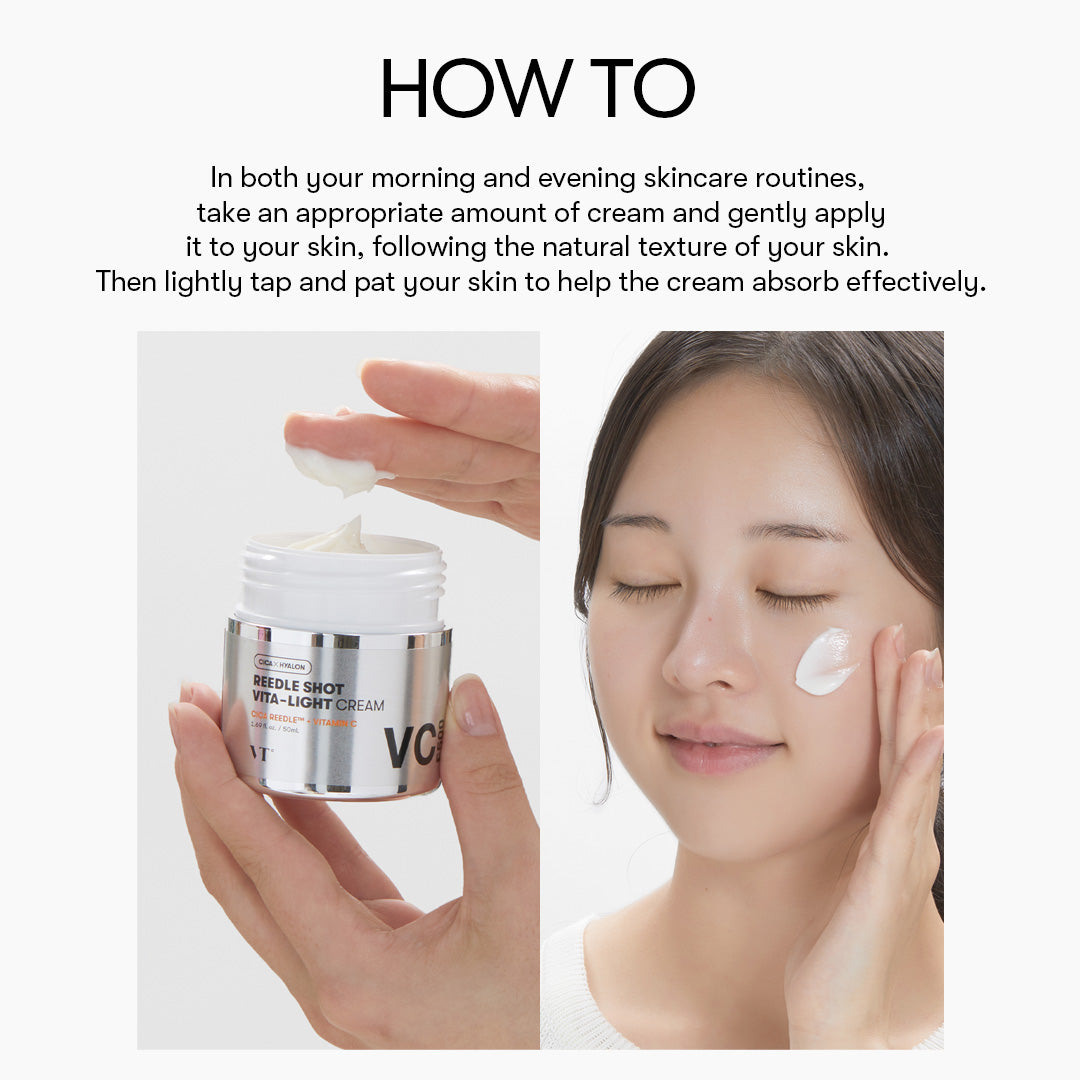 VT Cosmetics Reedle Shot Vita-LIght Cream | Be Mused Korea VT Cosmetics Reedle Shot Vita-LIght Cream | Be Mused Korea