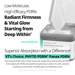 VT PDRN Tension Toner Pad