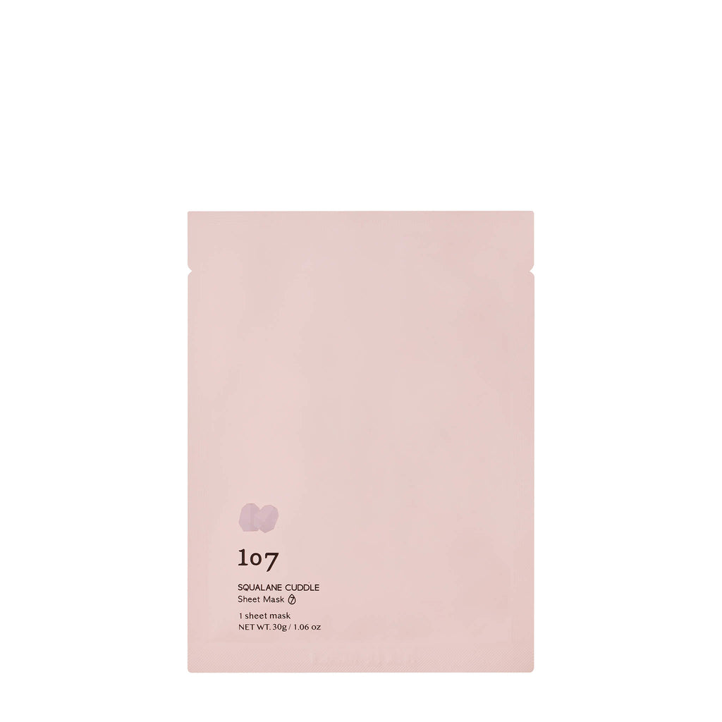 107 Squalane Cuddle Sheet Mask | Korean Skincare | Be Mused Korea