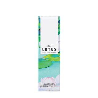 the pure lotus jeju botanical sun cream be mused korea